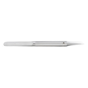 Fórceps de micro atado 6 pulgadas 15cm 8mm de diámetro STR 0,15mm Puntas con plataforma de atado instrumentos médicos quirúrgicos oftálmicos ojo - Product Image 5