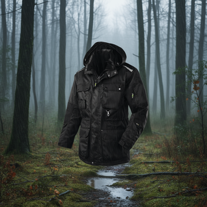 BOSTON Black M Size Winter Jacket TEXXOR <b>Raincoat</b> - Product Image 3