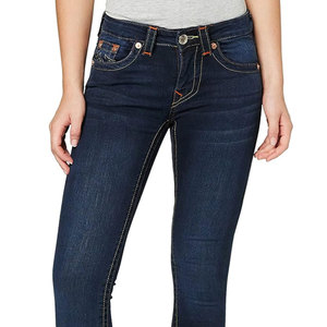 Article le plus vendu, vente en gros, jeans personnalisés pour femmes, pantalons en denim, jeans grande taille, jeans taille haute pour femmes - Product Image 6