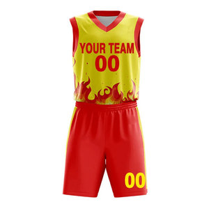 Uniformes de basket-ball conçus sur mesure de qualité supérieure vêtements de sport en gros imprimés à séchage rapide et respirants - Product Image 2
