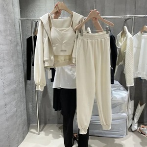 Plus Size Unisex Casual Sports Suit Autumn 2024 Style <b>Long</b> <b>Sleeve</b> Hooded Jacket Stylish <b>Vest</b> Three-piece Set Printed Maternity - Product Image 6