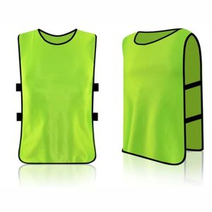 Baberos de entrenamiento de malla Chalecos de malla deportivos Personalizados Baratos Chalecos de entrenamiento de fútbol de baloncesto Baberos de fútbol reversibles - Product Image 5