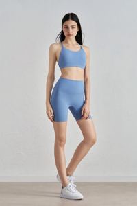 Sujetador deportivo transpirable para mujer Venta al por mayor personalizado Oem Odm Factory Direct Elegante Spandex Nylon Premium Quality Activewear - Product Image 5