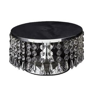 El soporte de pastel de acero inoxidable más popular con diseño de cristal para uso doméstico y en restaurantes - Product Image 1