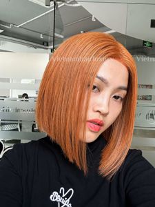 ผมต่อแบบเวฟท์ไหมแท้จากเวียดนาม คุณภาพสูง หลายสี ธรรมชาติ  ตัดตรงทรงบ็อบ  ผลิตจากโรงงานโดยผู้ผลิตหลายราย - Product Image 5