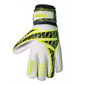 Goalkeeper Goalie Soccer Strong Grip Gloves With Finger Protection Goal Keeper Gloves <b>Latex</b> Football Gloves - Product Image 6