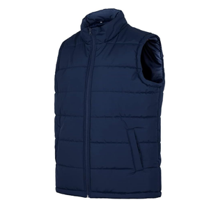 Gilet matelassé sans manches pour homme, col montant, veste matelassée sans manches, vêtement d'extérieur, gilet softshell, 2026 - Product Image 5