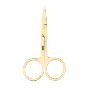 Tijeras de Manicura Profesionales para Diestros, Duraderas, de Acero Inoxidable, con Punta Recta y Afilada para Cejas, Uñas y Cutículas, Cuidado Personal - Product Image 2