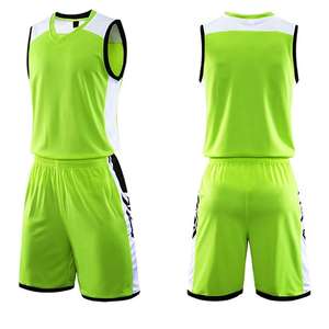 Maillot et short de basketball personnalisés par sublimation pour équipe - Product Image 5