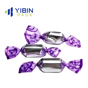 <span class=keywords><strong>Film</strong></span> d'emballage torsadé métallisé imprimé sur mesure, <span class=keywords><strong>film</strong></span> d'emballage torsadé PET PVC pour chocolat et bonbons - Product Image 2