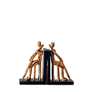 Soporte de libro de conejo de Metal, diseño único, personalizado, corte láser, resistente, decorativo, artesanías de Metal negro - Product Image 2