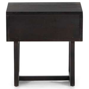 Mesitas de noche de madera modernas clásicas hechas a mano con 2 cajones, muebles de dormitorio de gama alta, gran oferta para salas de estar - Product Image 4