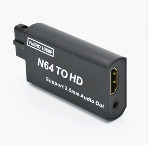 Convertidor de Juegos Hytdj N64 a Adaptador HD con Construcción de ABS+Metal, 1 Año de Garantía - Product Image 1