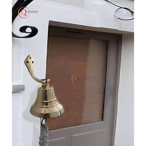 Adorable Trendy Handcrafted Metal Door Bells For Home Garden Decoration Finest Quality Vintage Style For Christmas <b>Ornaments</b> - Product Image 2