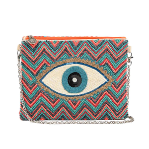 Nouveau sac à main de luxe de marque d'usine Sacs à main ethniques tendance en paille Vente en gros Sac de plage tissé perlé écologique directement de l'Inde - Product Image 4