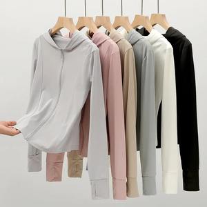 Nuevo abrigo deportivo para mujer de 2017, Sudadera con capucha, estilo gótico, UV ropa protectora para el sol, sudadera transpirable fresca - Product Image 2