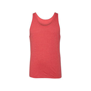 Custom Gym Active Wear Round Hem Polyester Quick Dry <b>Mens</b> Fitness Sports <b>White</b> <b>Tank</b> <b>Tops</b> - Product Image 3