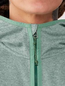 Más vendidos Tallas grandes Invierno Media cremallera Stand Neck Mujeres Sudadera con capucha Chaquetas Fleece Nueva moda Loose Turtleneck Hoodie para mujeres - Product Image 5