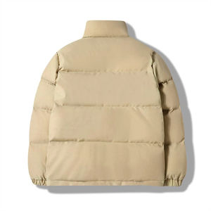 Chaqueta Acolchada Ecológica con Capucha para Hombre, Estilo Urbano, Tejido de Lona, Cuello Alto, Temporada de Invierno, Servicio OEM - Product Image 6