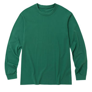 Camiseta de Alta Gama 100% Algodón para Hombre, Corte Holgado, de Alta Demanda, Tendencia, Secado Rápido, Transpirable, Talla Grande - Product Image 1