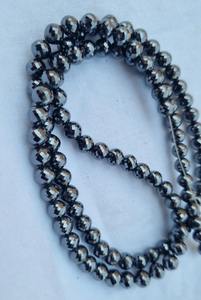 Cuentas de diamante facetadas de moissanita negra - Product Image 2