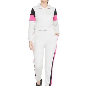 Survêtements pour femmes de haute qualité, très vendus, coupe ajustée, fabriqués au Pakistan, avec logo brodé délavé - Product Image 1