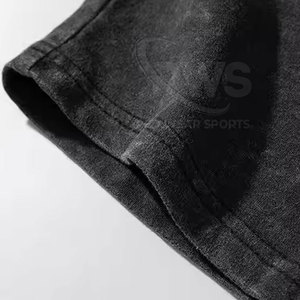 Pantalones cortos de lavado ácido de cintura alta para mujer Pantalones cortos de lavado ácido de moda y versátiles Pantalones cortos de lavado ácido de calidad premium - Product Image 4