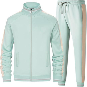 Conjunto Deportivo Informal de Otoño-Invierno 2025, 100% Poliéster, Unisex, para Entrenamiento, Jogging, Gimnasio, Running, Fitness, Transpirable, con Forro Polar - Product Image 6