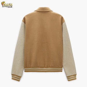 Blousons universitaires longs pour hommes 2022, nouvelle collection, personnalisables, avec boutons en corne, teinture unie, revêtement, service OEM, coupe-vent - Product Image 6