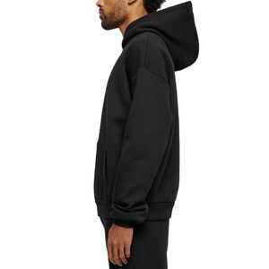 Sudadera con Capucha de Hip Hop, Tejido de Felpa de Algodón, Invierno, Ecológica, Estilo Urbano, para Hombre, Impresión DTG, Corte Regular, Personalizable - Product Image 2