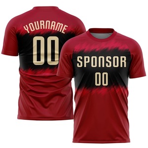 Camiseta de fútbol personalizada al por mayor para jóvenes, niñas y niños, para uniforme de equipo - Product Image 4