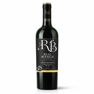 Véritable Bodega D.O. Vin rouge Gran Reserva Tempranillo & Cabernet Sauvignon 13,5% ABV, vieilli 18 mois en fût, vin rouge espagnol - Product Image 1