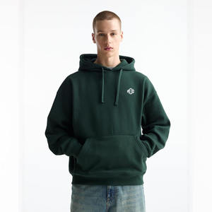 เสื้อฮู้ดดี้ผ้าฝ้าย100% ของผู้ชายเสื้อสเวตเตอร์แบบสวมหัวขนาดใหญ่500GSM ไหล่6XL นูน - Product Image 1