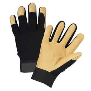 Vente en gros de gants de travail industriels argon en cuir de vachette CE de haute qualité avec logo personnalisé gants de sécurité TIG pour hommes - Product Image 3