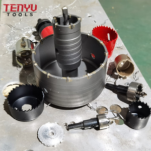 מקדחי קיר מטרי איכות תעשייתית עם חוד טונגסטן קרביד לקידוח בלבנים, בטון, מתוצרת ג'יאנגסו - Product Image 2