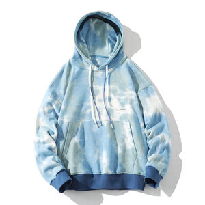 Sudadera con capucha de gran tamaño personalizada de alta calidad Tie-Dye Cotton Streetwear Sudadera ODM/OEM Impreso para hombres Mujeres Invierno - Product Image 1