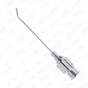 Cánula de inyección Healon, calibre 21, punta de 5mm, instrumento quirúrgico oftálmico para inyección viscoelástica precisa en cirugía ocular - Product Image 2