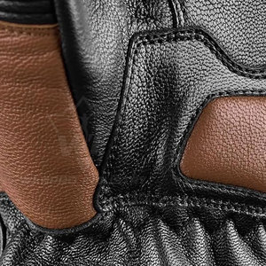 Guantes de Motociclismo de Invierno de Cuero, Completos, Resistentes al Viento, Ligeros, con Muñequera Ajustable, para Exteriores - Product Image 6