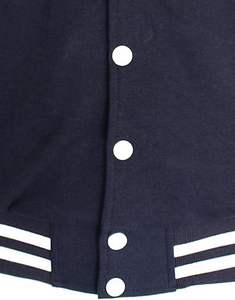 College Varsity Jacket Winter High Street Transpirable Secado rápido Vintage Forro de lana XL Tamaño Tela de punto rellena de fibra de poliéster - Product Image 3