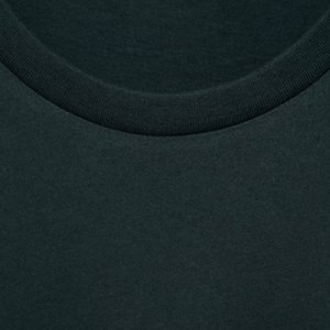 Camiseta de algodón de peso pesado de 300G para hombre, Cuello pequeño, Hip Hop, Boxy Fit, logotipo ancho corto de gran tamaño en la parte delantera, diseño en blanco - Product Image 2