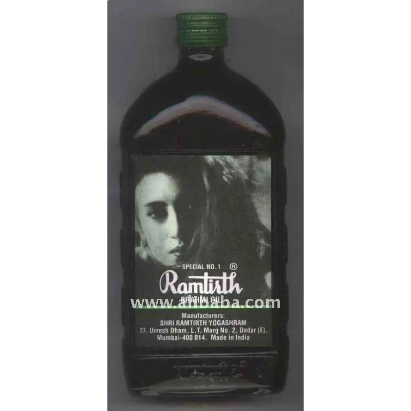 Bhrami Oil with powerful and effective Ayurvedic ingredients beneficial for hair complaints, promotes the growth