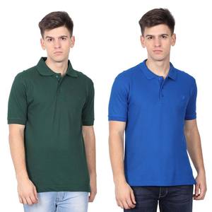 Manga corta para golf de rendimiento para hombre que absorbe la humedad para Polo patrón sólido disponible en etiqueta privada grande y alta - Product Image 6