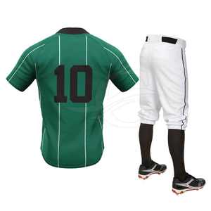 Uniforme de maillot de baseball au design unique pour homme Ensemble de vêtements de sport respirants par Factory Plus Size Low quantité minimale de commande - Product Image 2