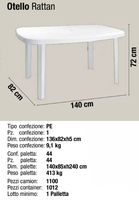 Ensemble de table et chaises de salle à manger d'extérieur en plastique PP moderne, écologique, résistant aux UV et aux intempéries, de fabrication italienne, noir, pour hôpital, hôtel, école