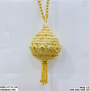 Elegante hierro hecho a mano de cristal y Metal embrague accesorio de lujo para la ropa de fiesta de las mujeres y ocasiones especiales estilo de moda - Product Image 4