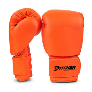 Guantes de Boxeo de Cuero de Alta Calidad con Logotipo y Color Personalizados, Guantes de Kick Boxing Ecológicos y Ligeros - Product Image 1