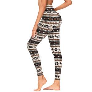 Mallas de Yoga suaves de cintura alta para mujer, Fitness personalizado de invierno para adultos, damas y niñas, antibacteriano y transpirable - Product Image 2