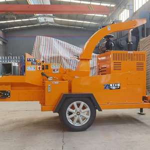 Broyeur à bois professionnel pour l'exploitation forestière, robuste, diesel, pour arbres et facile à utiliser, broyeur à bois électrique - Product Image 2