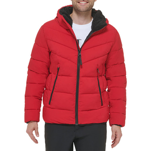 Wholesale Custom Men's Winter <b>Puffer</b> <b>Jacket</b> High Quality Hooded Fabric Stand <b>Light</b> Feature Fashion Style Plus Size <b>Puffer</b> <b>Jacket</b> - Product Image 3