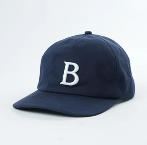 Gorra de Béisbol Unisex de 6 Paneles de Algodón con Bordado de la Letra B, Visera Curva, Estilo Dad Hat, Hebilla Metálica Ajustable, Casual, para Exteriores, Protección Solar - Product Image 1